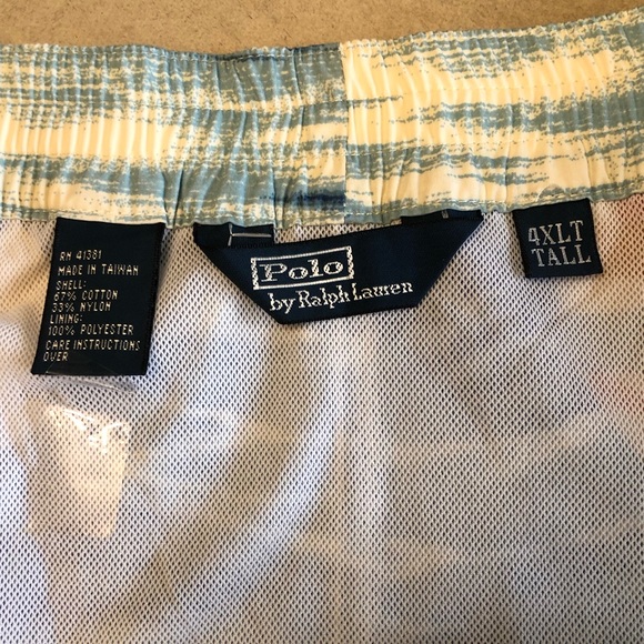 Polo by Ralph Lauren Men Sz 4LT Swim Trunks - Picture 9 of 12